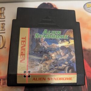 Alien Syndrome Nintendo NES, 1989 Tengen Authentic Tested Works Retro Vintage